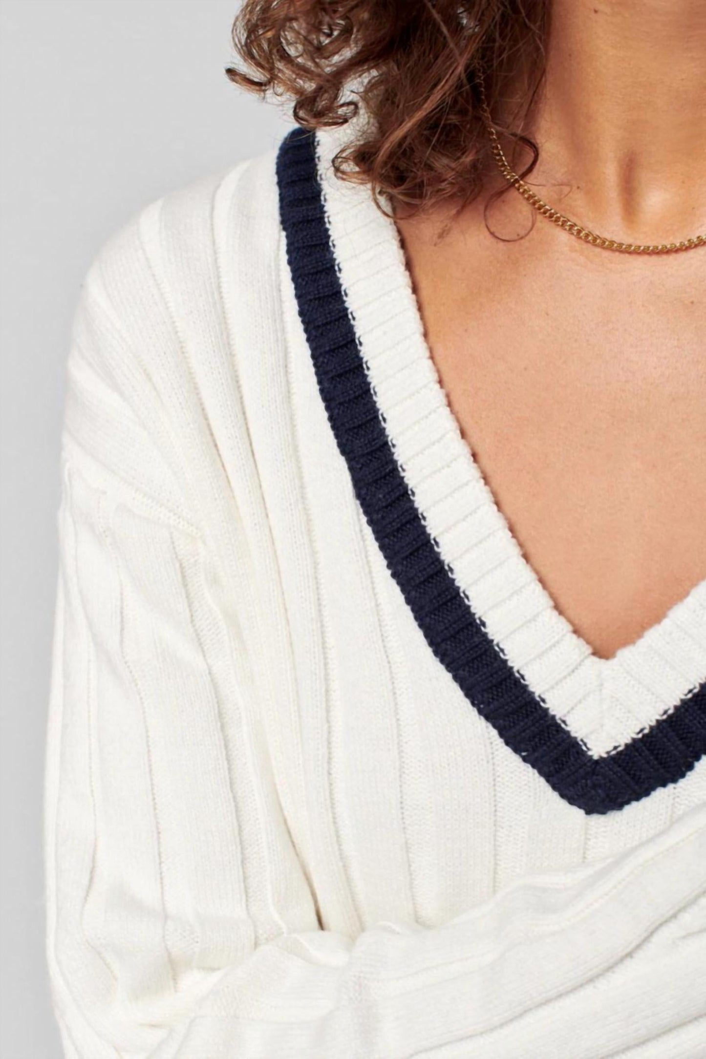 Faherty - Game Set Cricket Sweater