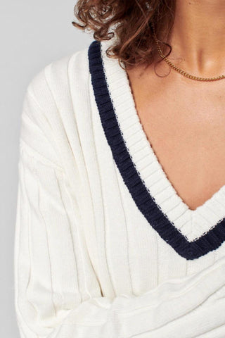 Faherty - Game Set Cricket Sweater