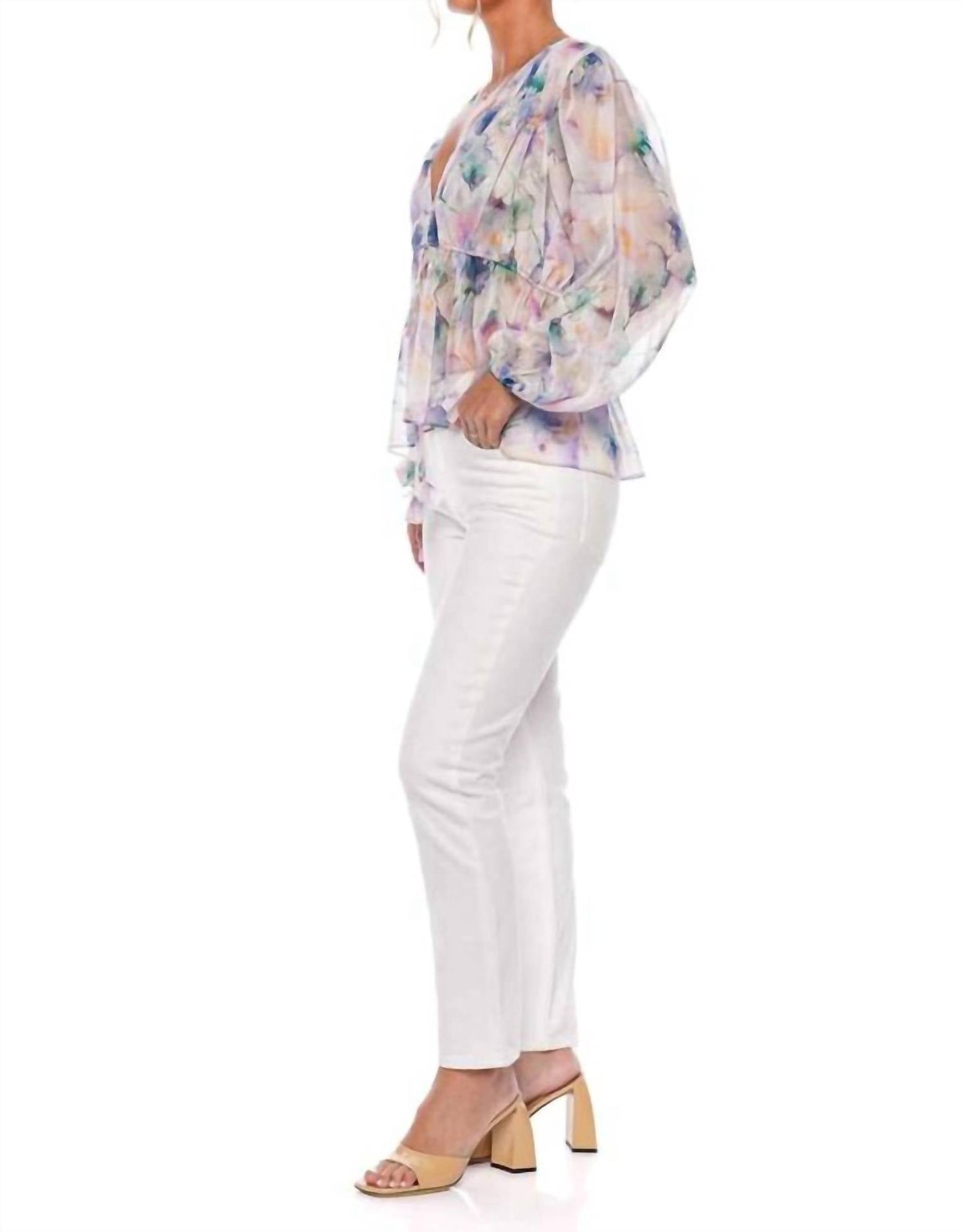 Agolde - Riley High Rise Straight Crop Jeans