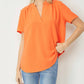 Entro - Short Sleeve V-neck Top