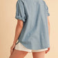 Aemi + Co - Raelee Button Down Collared Shirt