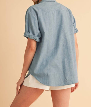 Aemi + Co - Raelee Button Down Collared Shirt
