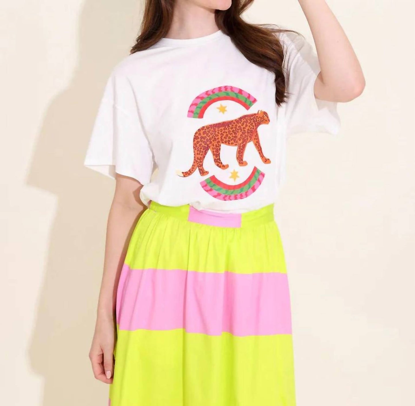 Alden Adair - Leopard River Short Sleeve Tee