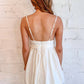 Day + Moon - Camille Babydoll Poplin Mini Dress