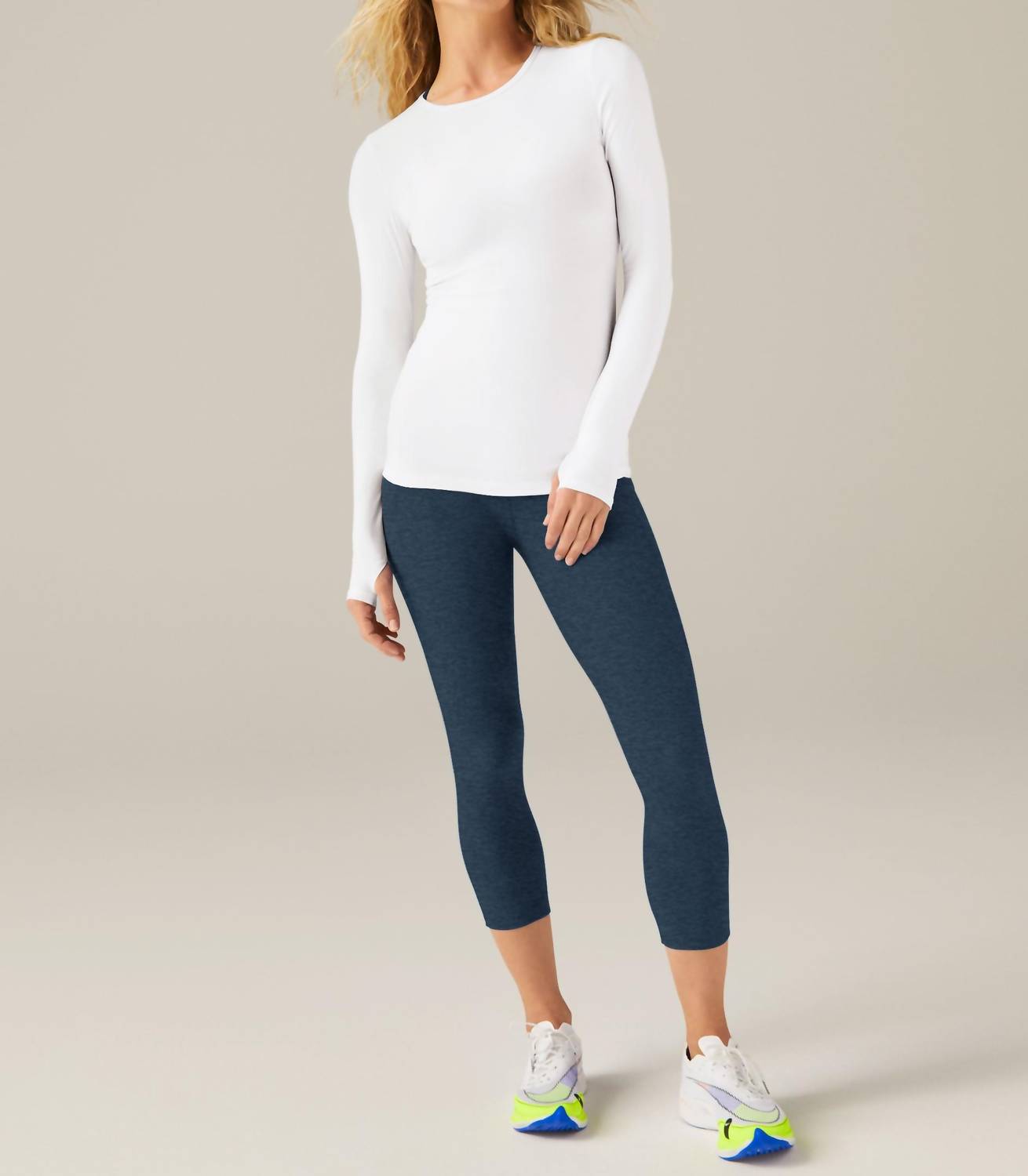 Beyond Yoga - Featherweight Classic Crew Pullover