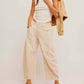Free People - Good Luck Mid-rise Cord Barrel Jeans