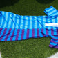 Replica Los Angeles - Split Stripe Midi Polo Dress