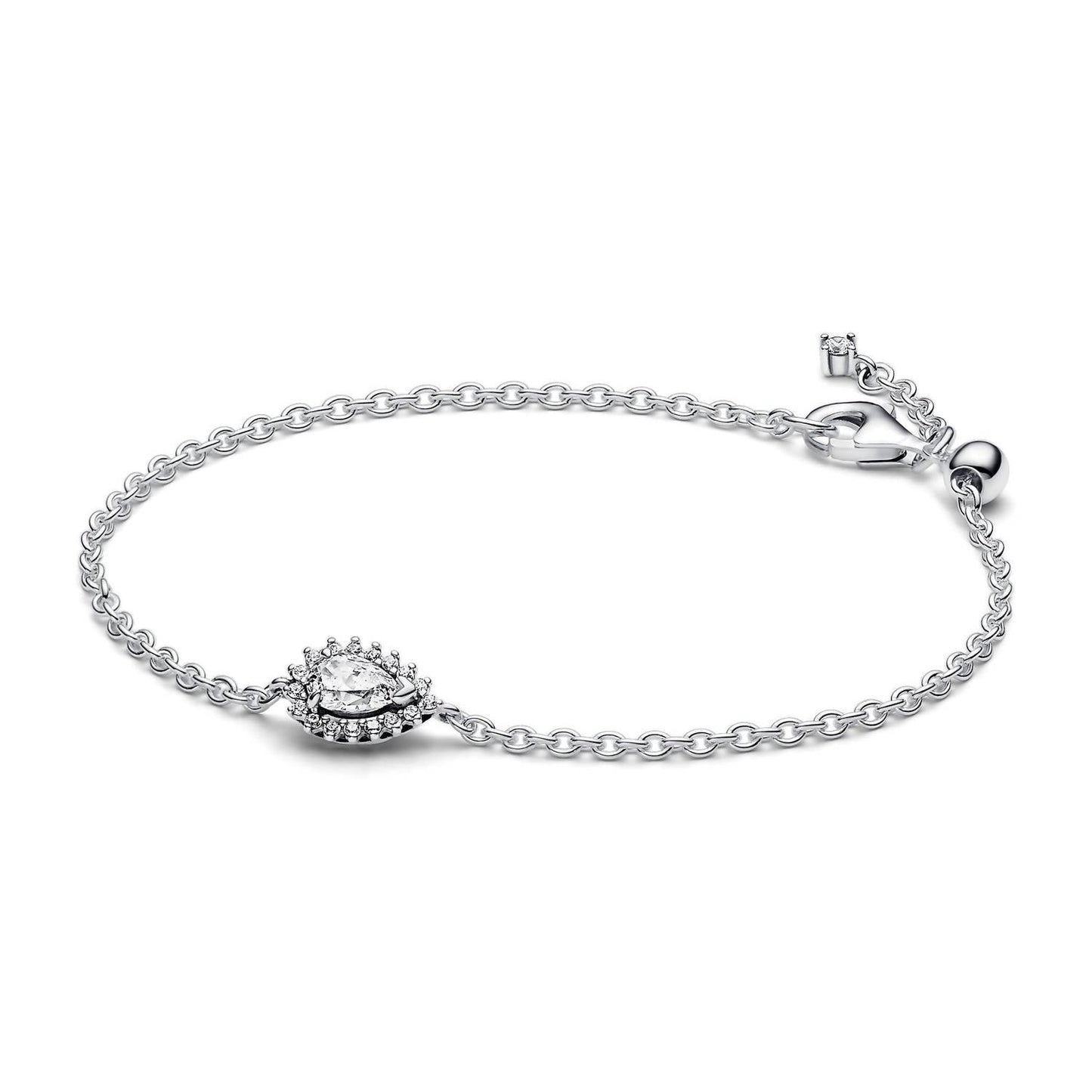 Pandora - Women's Sparkling Pear Tennis Bracelet
