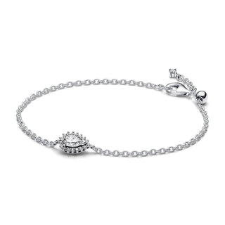 Pandora - Women's Sparkling Pear Tennis Bracelet