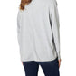 Double Take - Seam Detail Round Neck Top with Sheer Sleeves