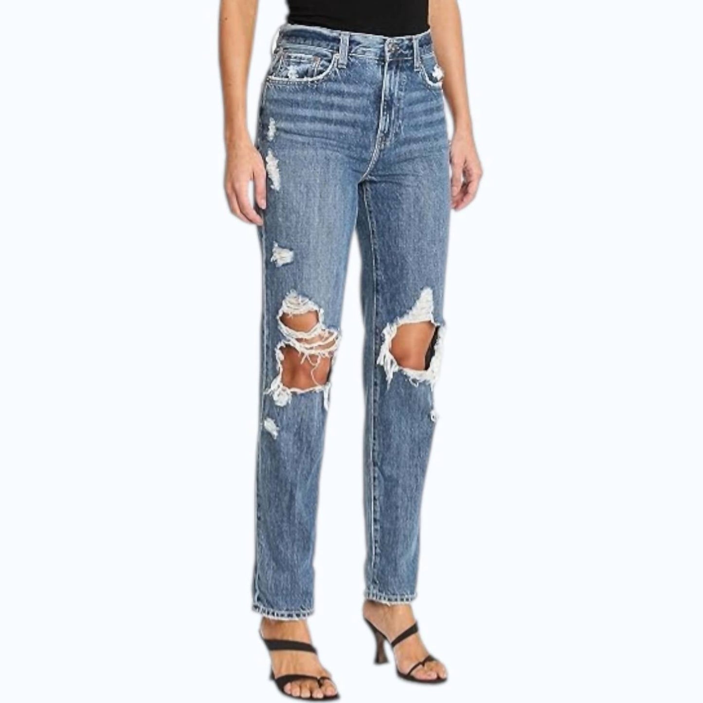 Pistola - Presley High Rise Relaxed Roller Jean