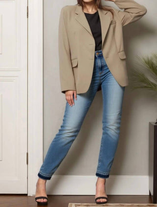 Trendsi - Judy Blue Full Size Mid Rise Rigid Magic Release Hem Jeans