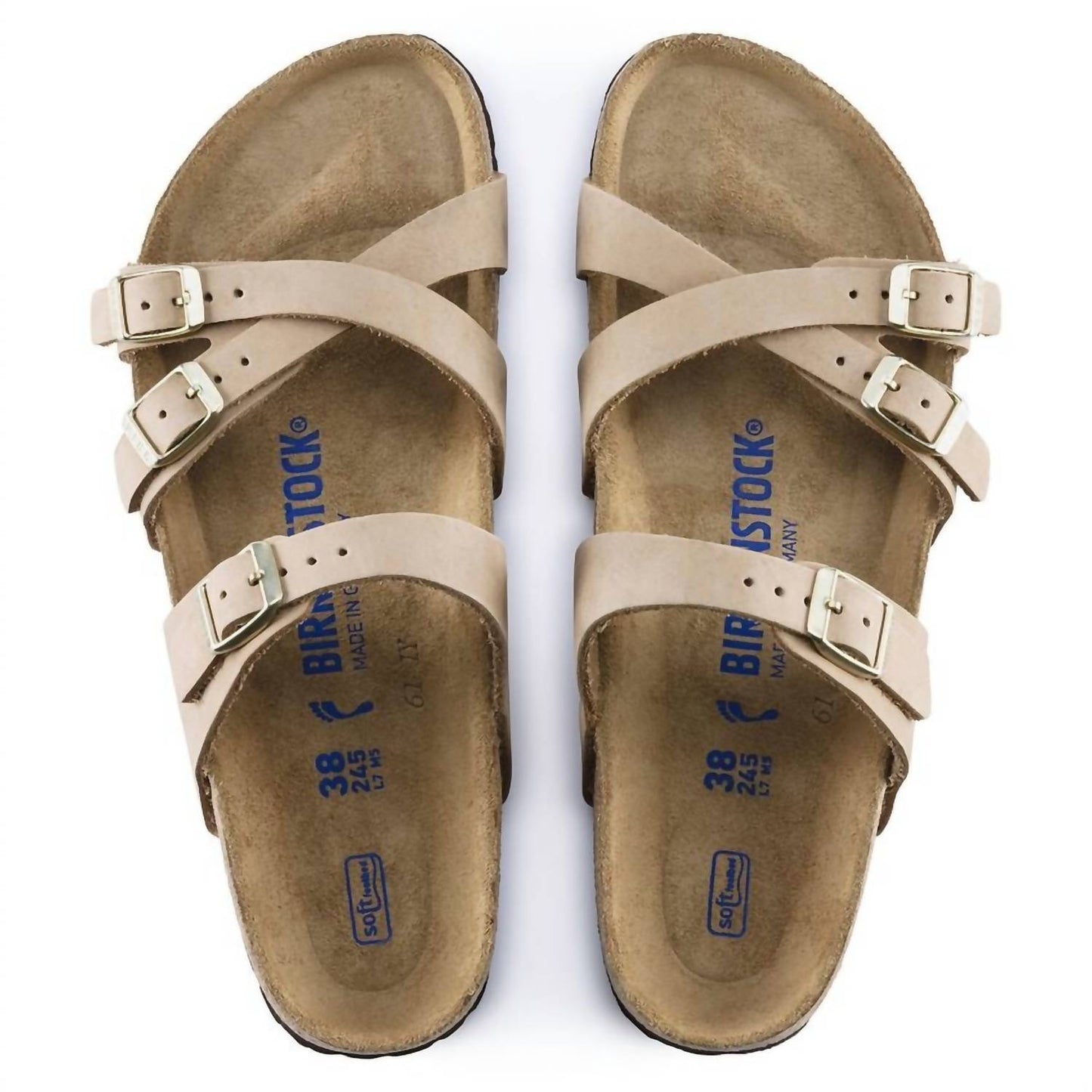 Birkenstock - Women's Franca Soft Footbed Leather Sandal