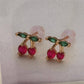 Alexa Leigh - Women's Cherry Studs Earrings
