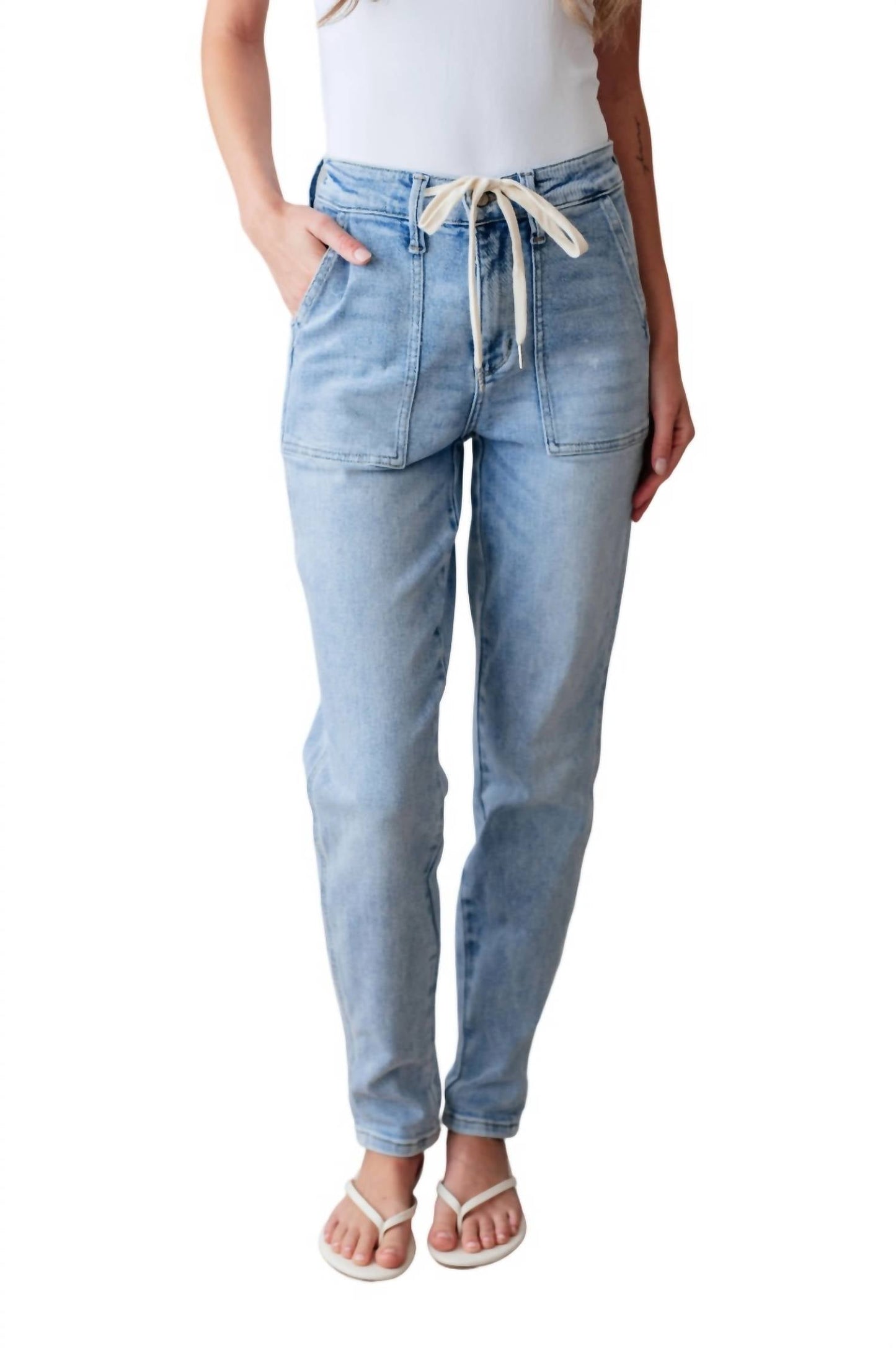 Judy Blue - High Rise Vintage Denim Jogger