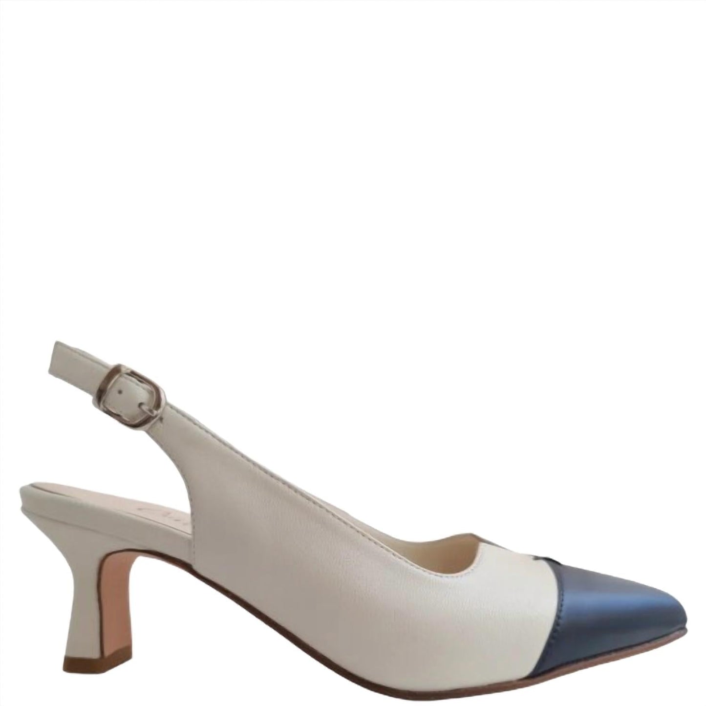 Cristina Millotti - Women's Arianna Navy Sandals