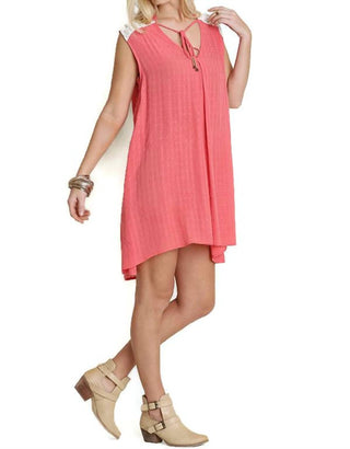 Umgee - Bohemian Lace Sleeveless Dress