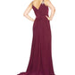 Mac Duggal - Grecian-Inspired Sleeveless Jersey Prom Dress - Plus