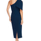 Dress The Population - Tiffany One-shoulder Midi Dress