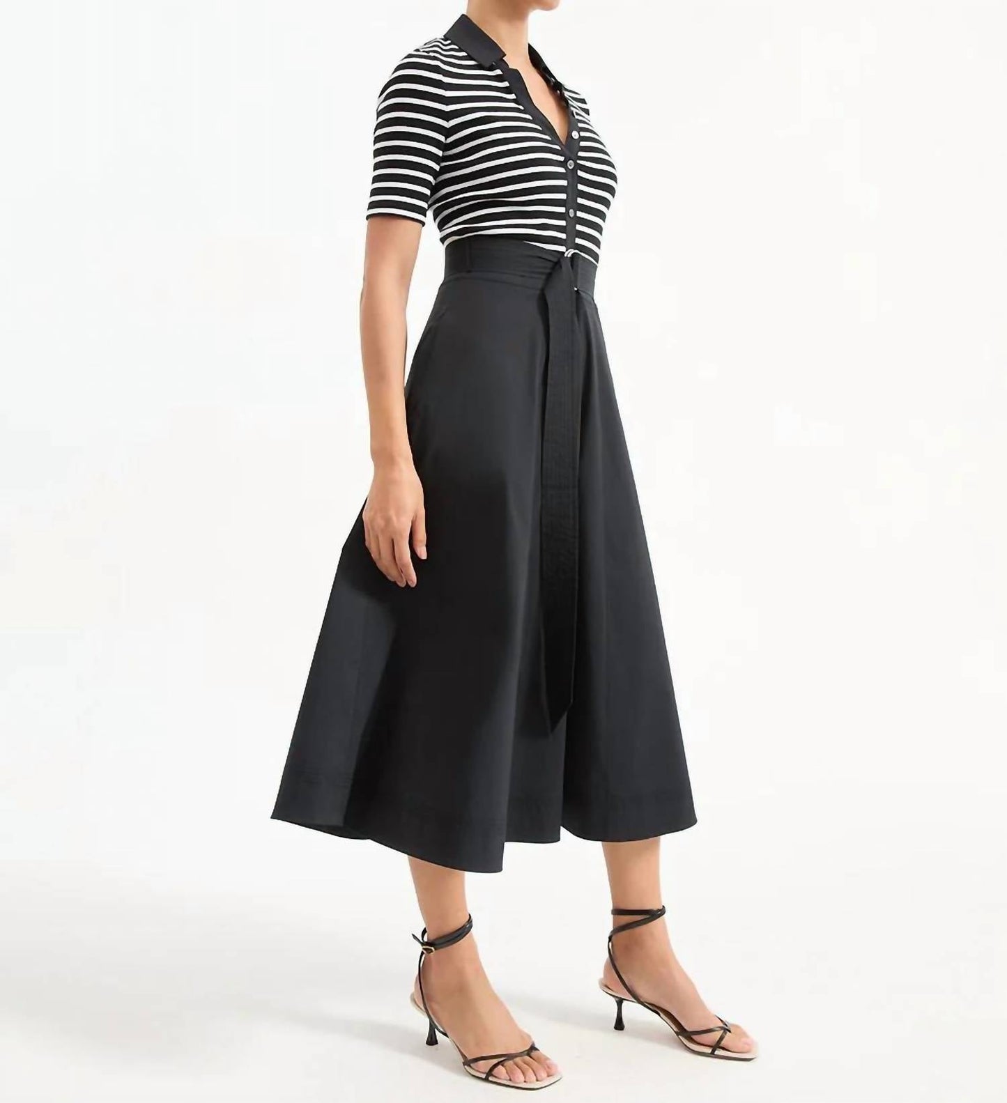 Veronica Beard - Delise Mixed Media Dress