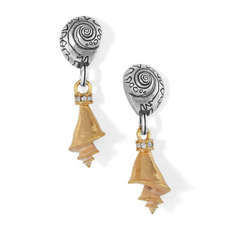 Brighton - Women's Shells Duo Post Drop Earrings