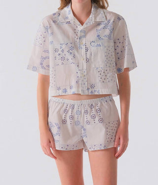 Cissa - Eyelet Pixie Shirt