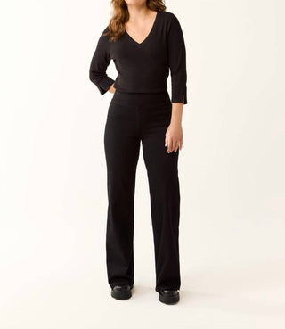 Fdj - Beyond Denim Pull-on Wide Leg Jeans