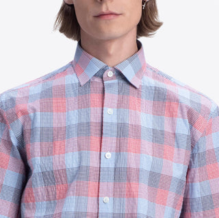 Bugatchi Uomo - Orson Check Short Sleeve Shirt