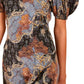 Ulla Johnson - Calais Blue Paisley Silk Midi Dress