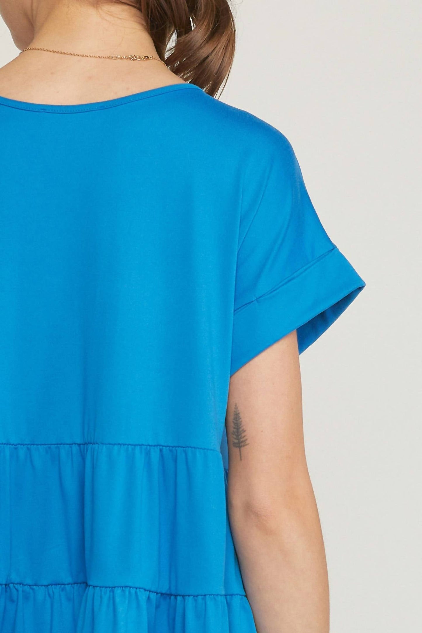 Entro - Short Sleeve Tiered Tunic