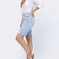 Judy Blue - High Waist Destroyed Cut Off Bermuda Shorts