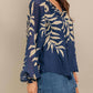Flying Tomato - Midnight Walk Woven Top