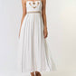 Lalavon - Embroidered Maxi Dress