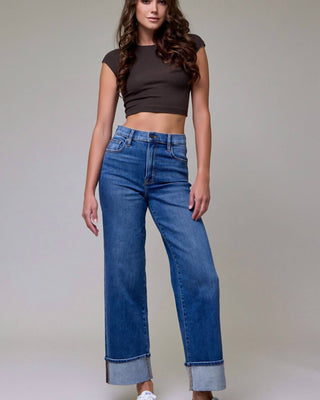 Hidden - Valery High Rise Dad Jean