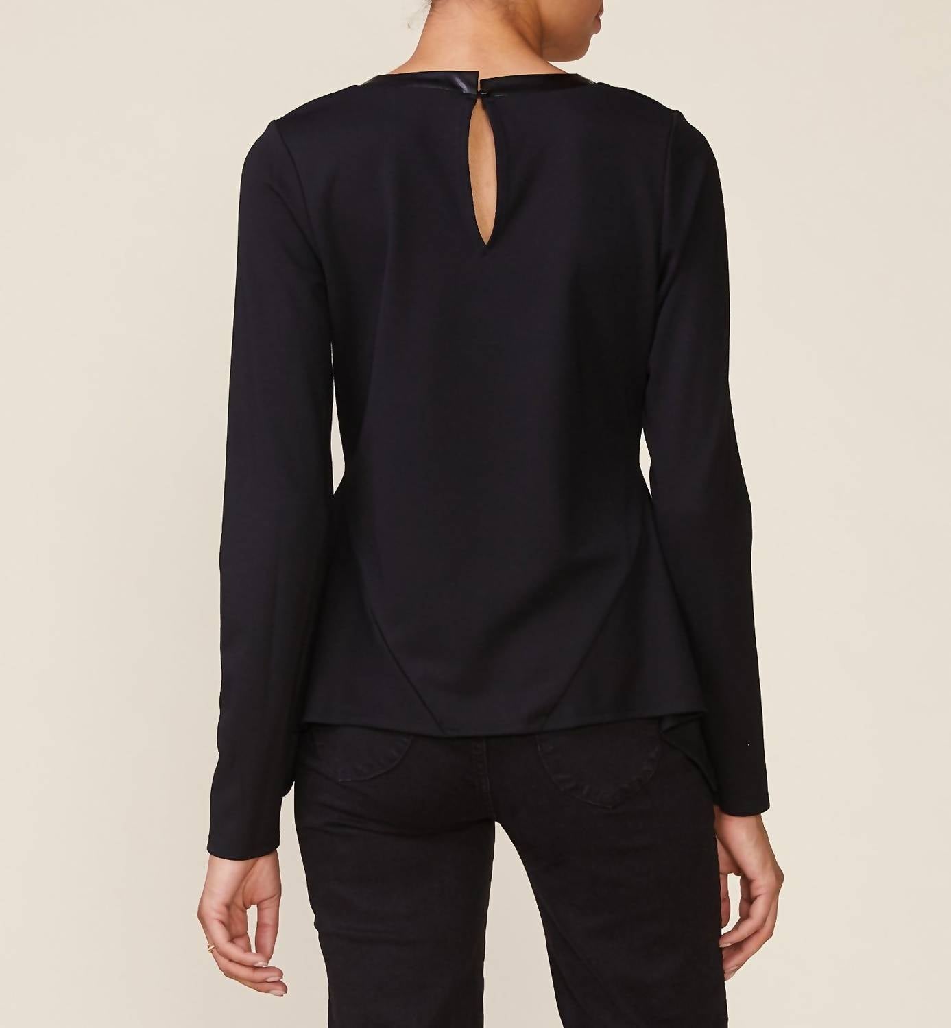 Anthem The Label - Ponte Asymmetrical Top