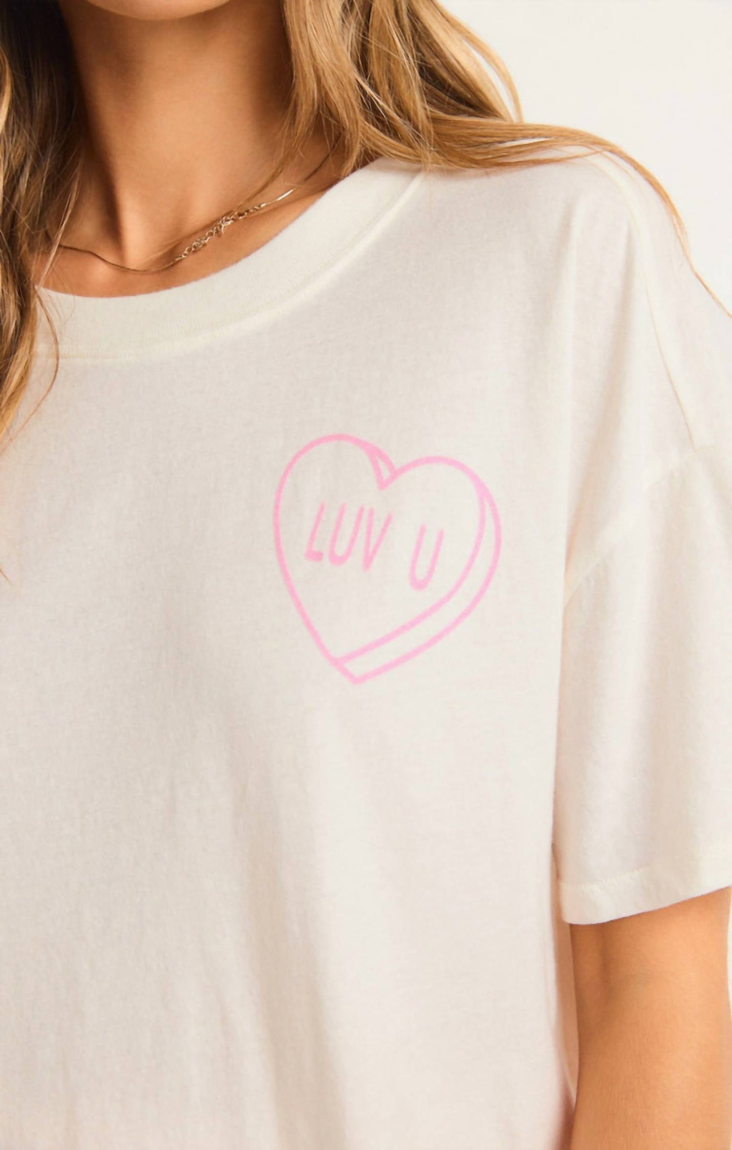 Z Supply - LUV U SHORT SLEEVE TEE