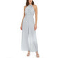 Moon River Women's Polka Dot Halter Neck Jumpsuit - Size S