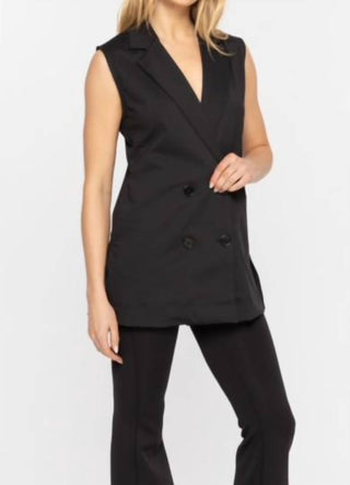 Mono B - Double Breasted Blazer Vest