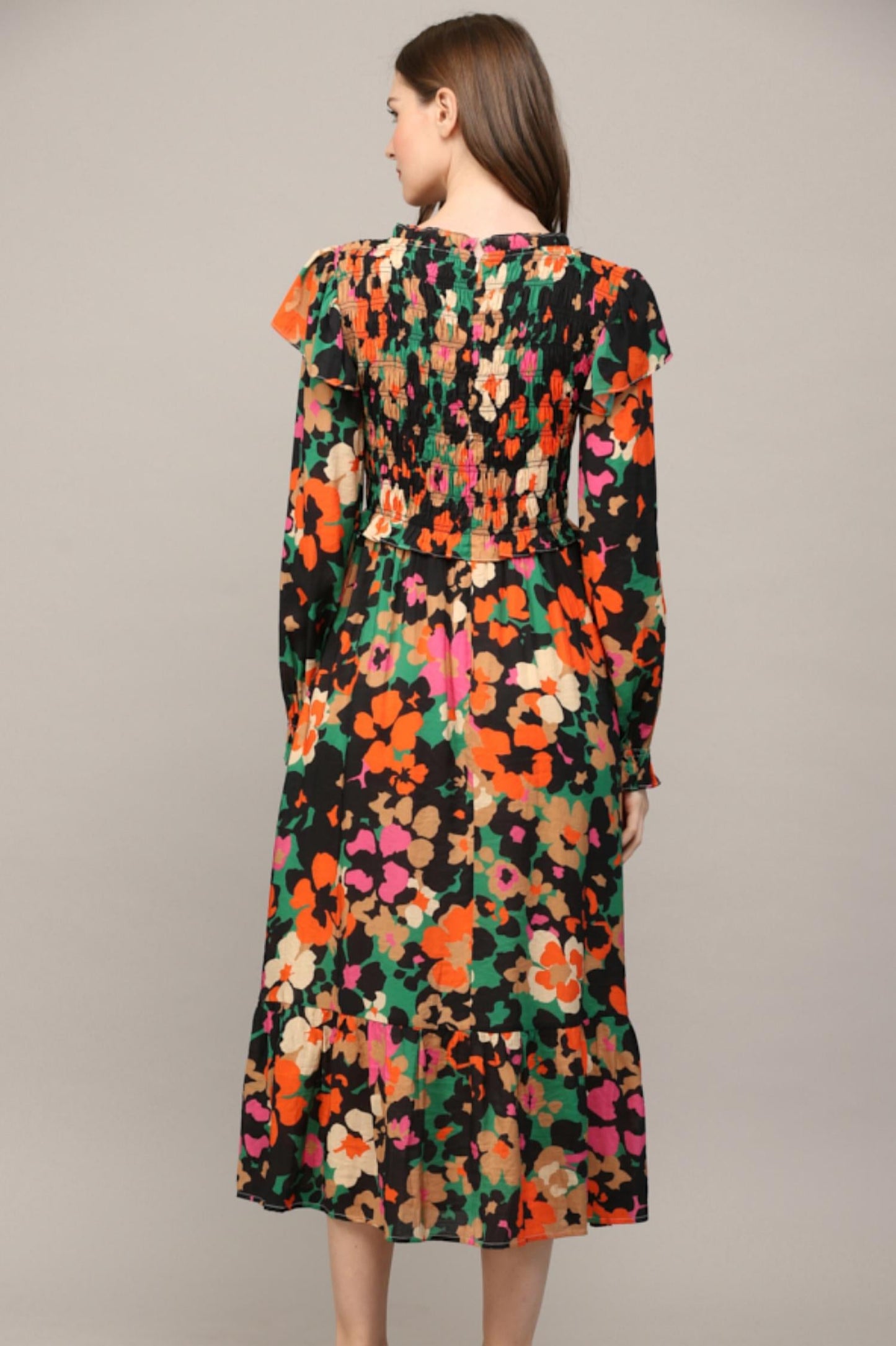 Fate By Lfd - Ruffle Hem Midi Dress