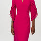 Joseph Ribkoff - Silky Knit Chiffon Sheath Dress
