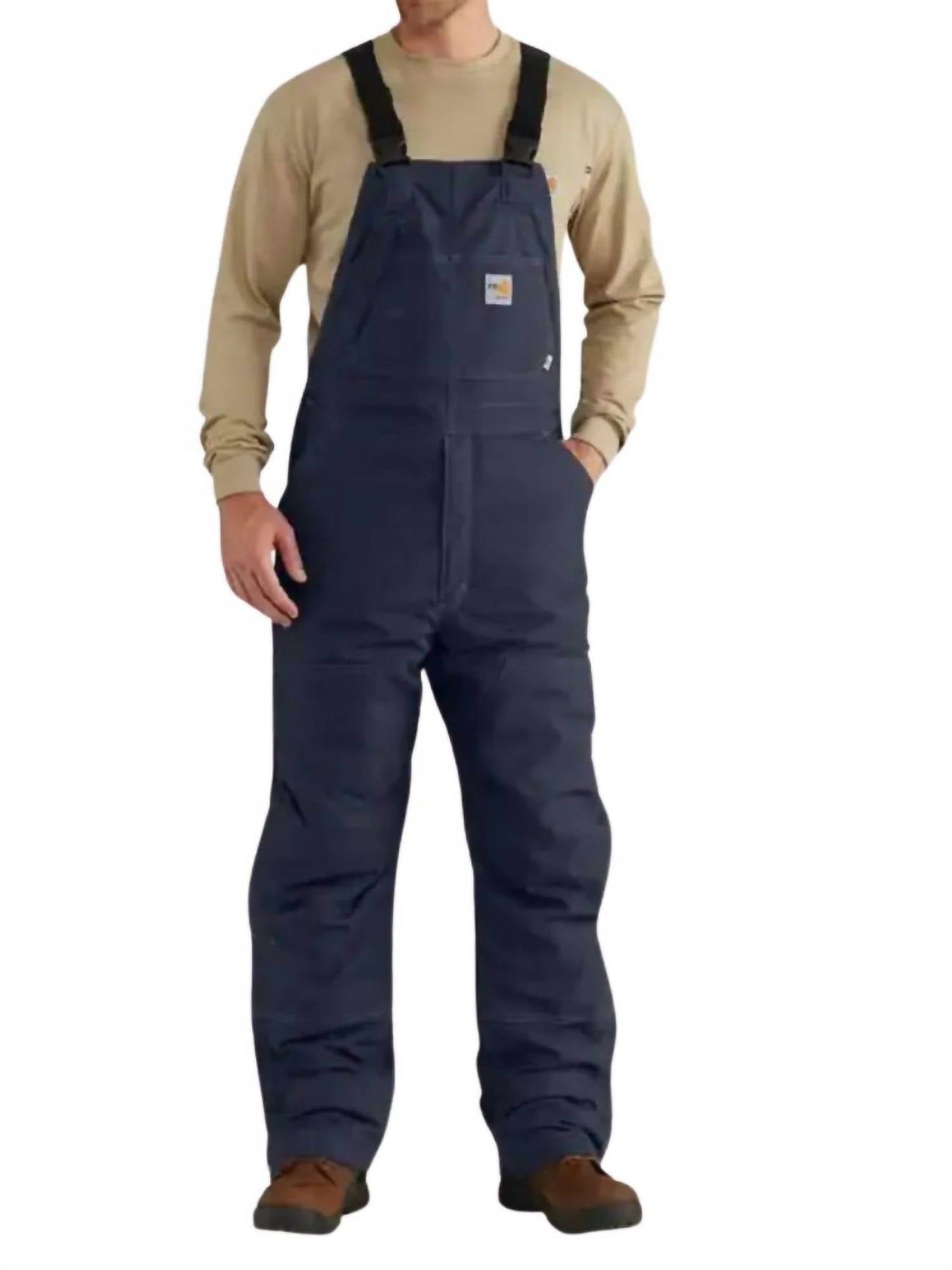 Carhartt - Men's Quick Duck Lined Bib Overall - Length 40"