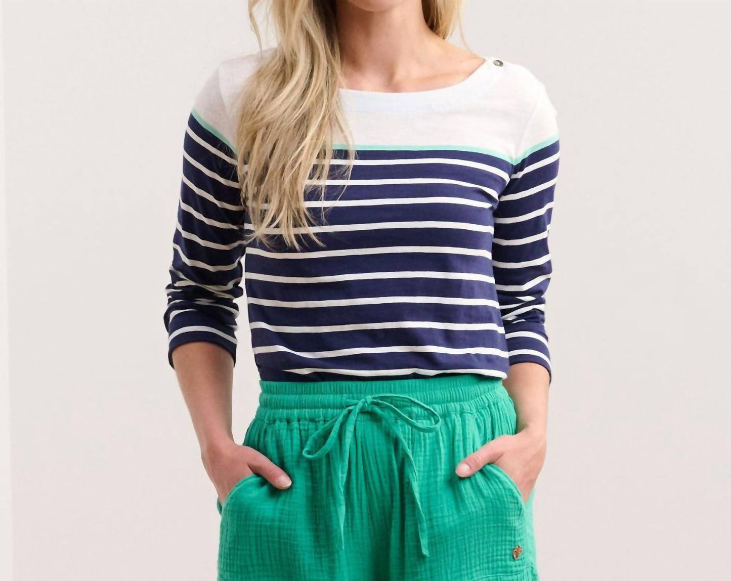 Hatley - Button Breton Top