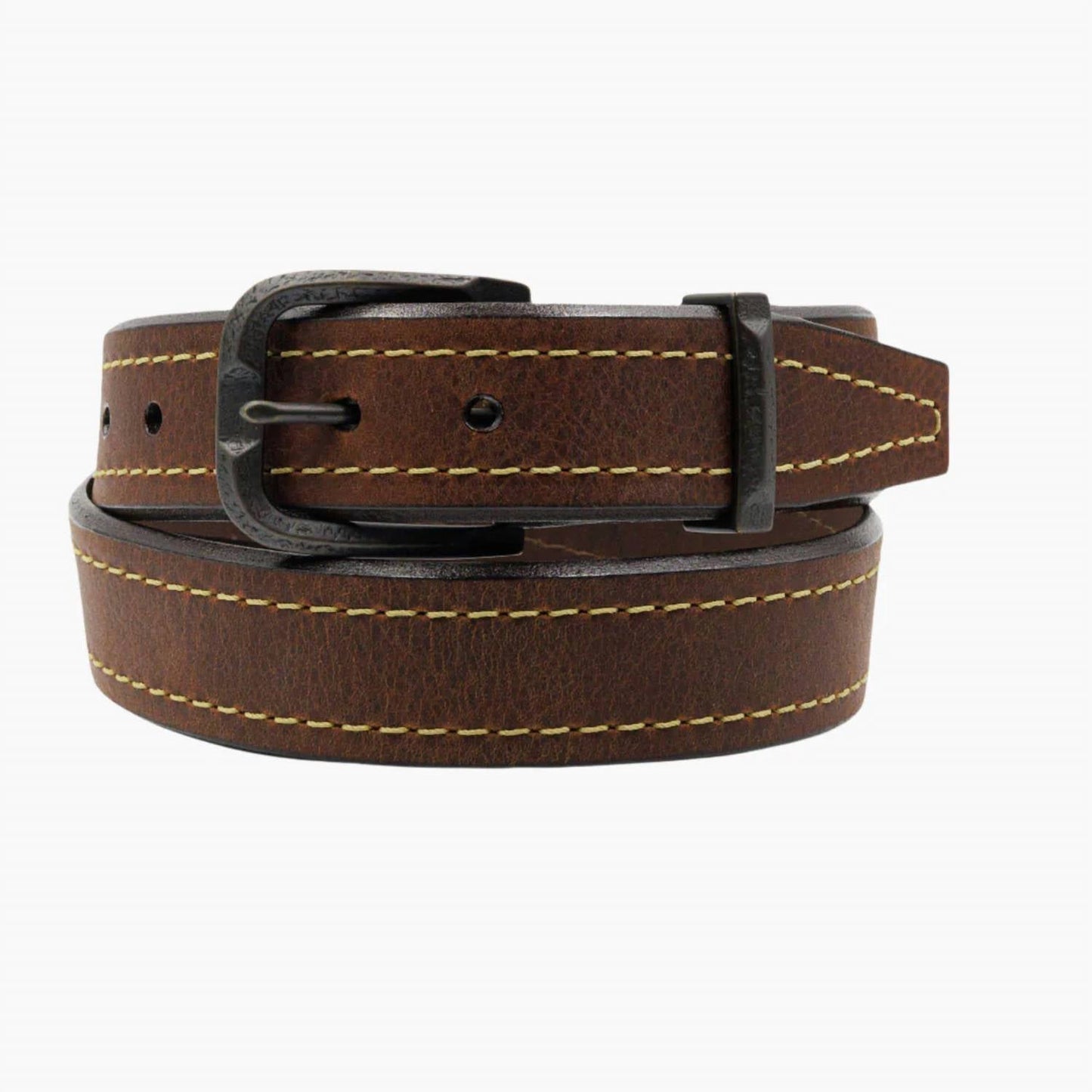 Lejon Leather Goods - Men's Vintage Bison Leather Granada Usa Made Belt
