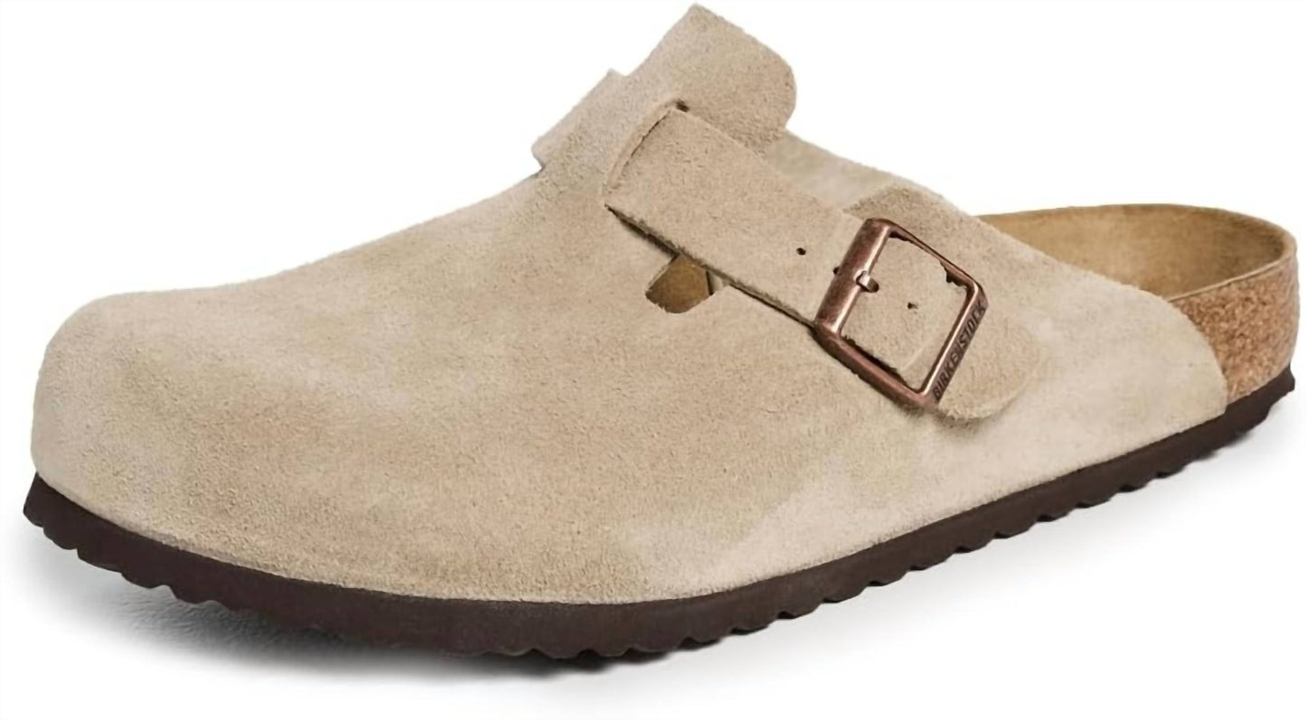 Birkenstock - Men's Boston Leather Clogs