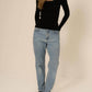 Project Social T - What’s The Scoop Ribbed Longsleeve Top