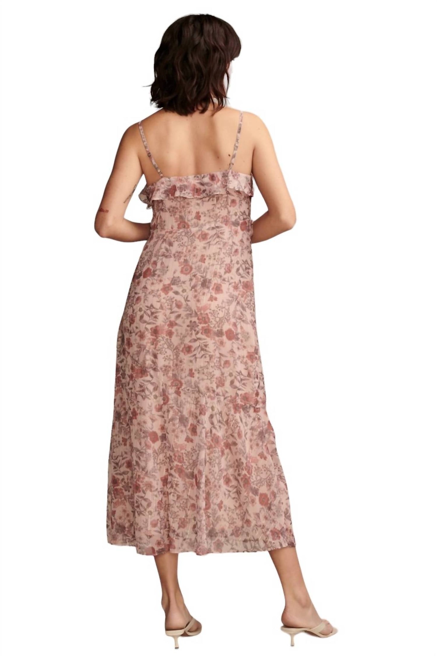 Lucky Brand - Ruffle Midi Dress