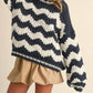 Klesis - Striped Chunky Knit Sweater