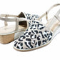 Vaneli - Women's Greer Leopard Wedge Slingback Sandal