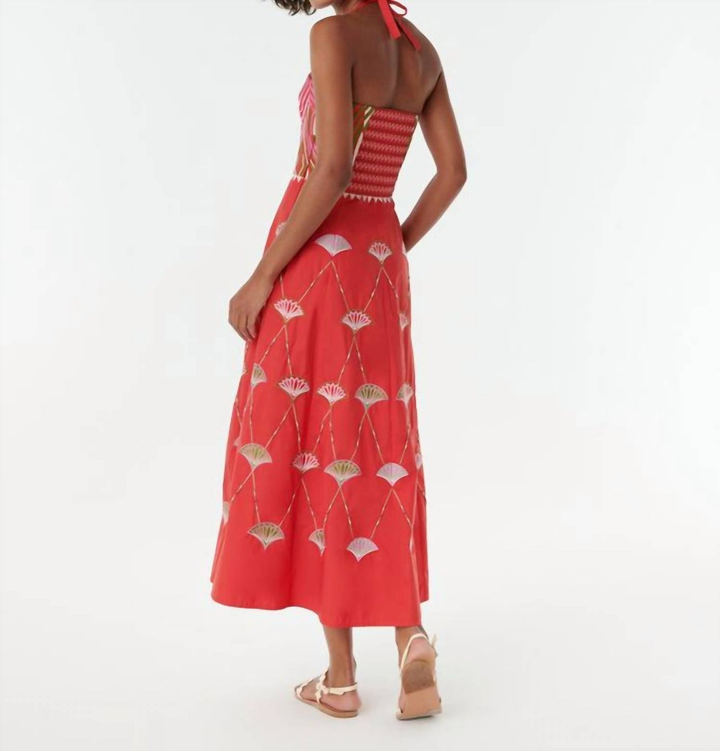 Emporio Sirenuse - Lotty Japanese Peacock Dress