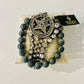 French Kande - Meteor 3 Strand Crystal Laguna Jasper Bracelet